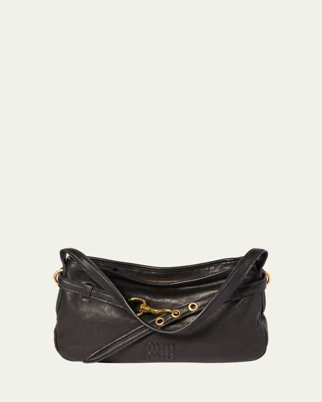 Lambskin Leather Shoulder Bag